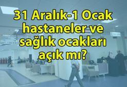 1 OCAK BUGÜN HASTANELER AÇIK MI? 1 Ocak 2026 hastaneler ve sağlık ocakları kapalı mı? Poliklinikler, acil servisler açık mı?