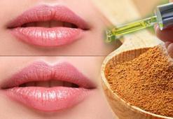 Estetik olmadan dolgun dudaklar mümkün! Balla karıştırıp sürün: Kapalı gülümseyin
