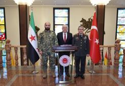 Bakan Güler, Suriye Genelkurmay Başkanı Na'san ile görüştü