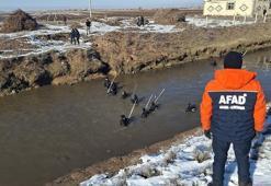 Şanlıurfa'da araç kanala uçtu: Kaybolan sürücüyü arama çalışmalarında 3’üncü gün