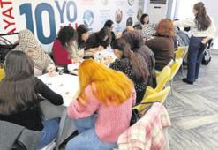 Resim atölyesi renkli anlara sahne oldu