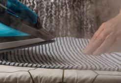 Ütü eziyetine son veren buz küpü tekniği! Kırışıklıkları anında açıyor