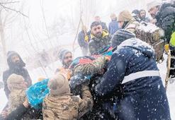 Bir kadın öldü 20 ev boşaltıldı