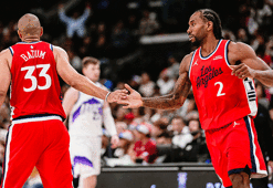 Los Angeles Clippers'ta Kawhi Leonard'dan Utah Jazz potasına 45 sayı!