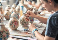 Vazoları birlikte boyayalım