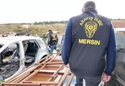 Mersin’de 'change araç' çetesine büyük darbe! 18 şüpheli yakalandı