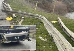 İstanbul'da İETT otobüsü kaza yaptı! Olay yerine ekipler sevk edildi