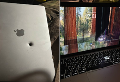 MacBook, topçu mermisi parçasını durdurdu: Ukraynalı askerin hayatını kurtardı