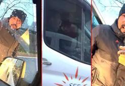 Yol ortasında maganda kabusu! 'Senin ağzını burnunu kıracağım, şirketin sahibi benim'