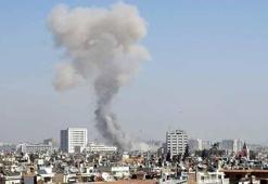 Suriye'de patlama! Havalimanı yakınlarında roket saldırısı