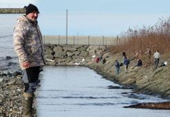 Onlarca kişi sahile koştu! 'Haberi duyduk, biz de geldik'