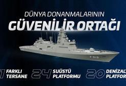 STM, 11 farklı tersanede 44 savaş gemisinin inşasında rol aldı