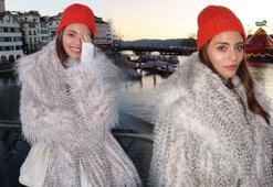 Sıla Türkoğlu'nun romantik tatili! Pozlarıyla Zürih'i ısıttı