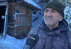 Sabah fabrikada, akşam karlı dağda! 10 metrekarelik kulübede yaşıyor: Kimi zaman bedava oluyor