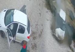 Sürücü ölümden döndü! Direksiyon hakimiyetini kaybedince...