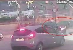 Bu kavşak tehlike saçıyor! Antakya’da çarpışma anı kamerada