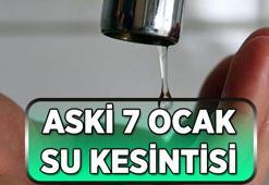 ASKİ SU KESİNTİSİ! 7 OCAK Ankara'da sular ne zaman gelecek? Elmadağ, Pursaklar, Keçiören, Çankaya, Yenimahalle, Kalecik, Etimesgut, Kazan ASKİ su kesintisi programı...