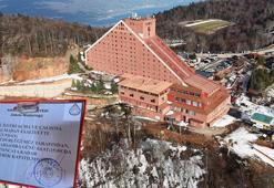 Kartepe’nin zirvesindeki ünlü otel mühürlendi