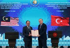 Cumhurbaşkanı Erdoğan, Malezya Başbakanı İbrahim'e Cumhuriyet Nişanı tevcih etti