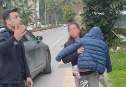 Küçük yaştaki çocuğu evde tek başına bıraktı! Balkondan gelen ses ekipleri alarma geçirdi