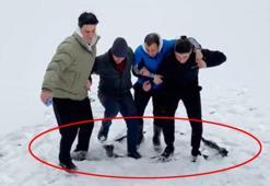 'Çılgınlık yapalım' dediler, 3 saniye sonra suya gömüldüler: Bu kadar derin olacağını tahmin etmedik