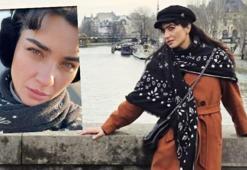 Paris karla kaplandı! Tuba Büyüküstün'den yeni Instagram pozları