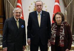 Cumhurbaşkanı Erdoğan, iş insanları Rahmi Koç ve Arsel'i kabul etti