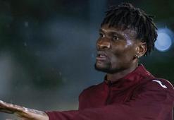 Trabzonspor'da Nwaiwu takımla ilk antrenmanına çıktı.