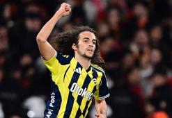 Fenerbahçe'nin yeni transferi Guendouzi ayağının tozuyla golünü attı! Galatasaray tribününe gitti