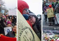 ABD'de binler sokaklara döküldü! 'Adalet yoksa barış da yok'