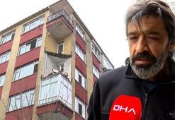 Bahçelievler’de çöken balkona ilişkin görgü tanığından şok iddia!