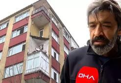 Bahçelievler’de çöken balkona ilişkin görgü tanığından şok iddia!