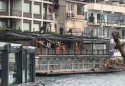 Uyuşturucu operasyonuyla gündemdeydi! Bebek Otel'de kaçak bölümler yıkılıyor