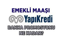 Bu ayın Emekli Promosyonu Yapı Kredi Bankası'nda ne kadar? 31 Ocak 2026'ya kadar Yapı Kredi'de Emekli Maaşı Banka Promosyonu kaç TL?