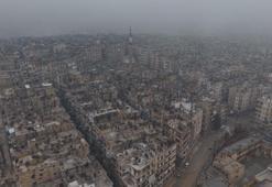 Terör örgütü YPG/SDG’den arındırılan Şeyh Maksud Mahallesi havadan görüntülendi