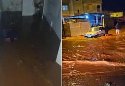 Hatay’da sağanak hayatı felç etti! Yollar göle döndü, sürücüler mahsur kaldı