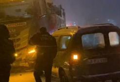 Burdur-Antalya karayolunda kar esareti! Çok sayıda araç mahsur kaldı