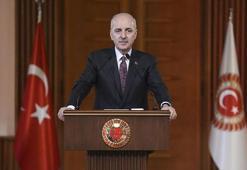 TBMM Başkanı Kurtulmuş, Milli Dayanışma, Kardeşlik ve Demokrasi Komisyonu üyeleriyle görüştü