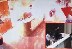 Lüks sitedeki dehşetin görüntüleri ortaya çıktı! İsimsiz kargo elinde patladı: İçinden çıkanlar...
