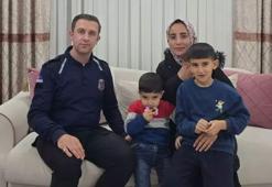 Kazada mahsur kalan anne ve iki çocuğa cezaevi personelinden yürek ısıtan yardım