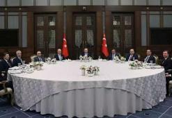 Cumhurbaşkanı Erdoğan yasama, yürütme ve yargı organlarının temsilcileri ile görüştü