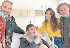 Hastanede ziyaret ettiler