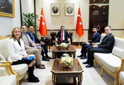 Cumhurbaşkanı Yardımcısı Yılmaz, ABD Büyükelçisi Barrack’ı kabul etti