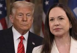 Venezuelalı muhalif lider Machado, Nobel Barış Ödülü'nü Trump'a sunduğunu açıkladı