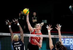 Eczacıbaşı, Olympiakos karşısında set vermeden galip geldi!