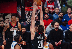 Houston Rockets'ta Alperen Şengün'den Oklahoma karşısında double double!