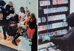 Silahlar çekildi, vitrinler kırıldı! Pokemon mağazasındaki 100 bin dolarlık soygun kamerada