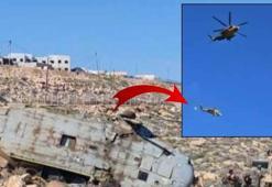 İsrail ordusuna ait helikopter yere çakıldı! Kurtarma operasyonu faciaya dönüştü