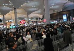 İstanbul Havalimanı'nda yarıyıl tatili yoğunluğu