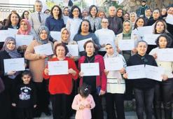 Karabağlar’da kadın emeği taçlandı